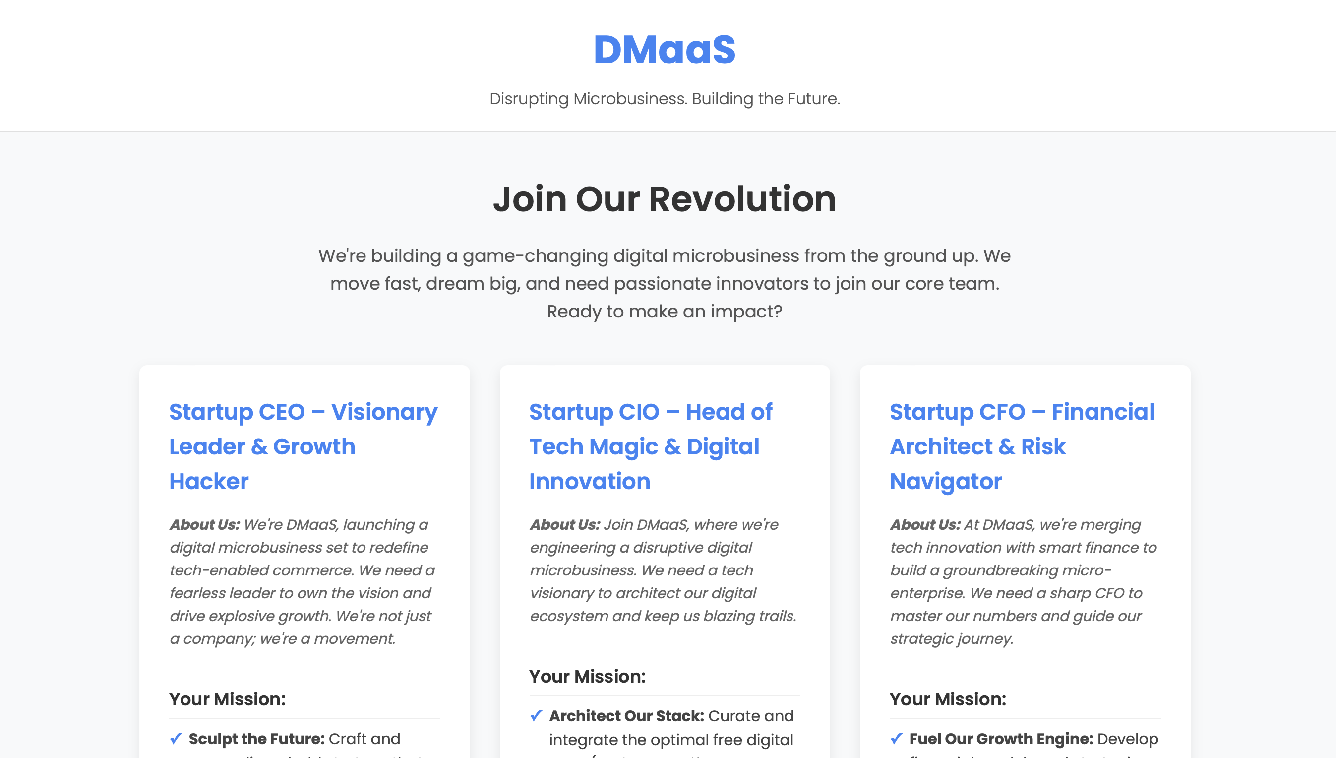 DMaaS